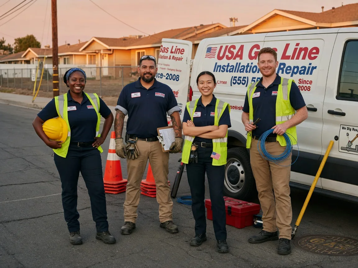 Gas Line Installation company in Little Falls, MN