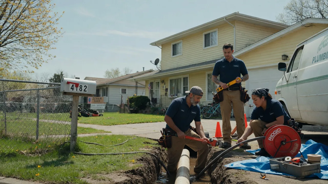 Gas Line Repair in Little Falls, MN near me